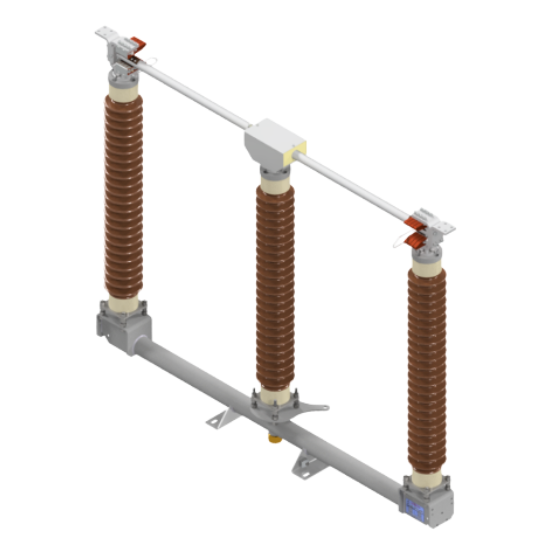 Chave Seccionadora Tripolar Dupla Abertura Lateral Tubular
