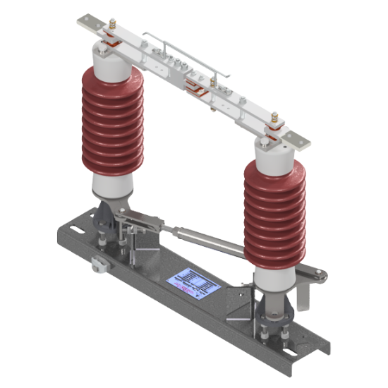 Seccionador de Tres Columnas de Apertura Central Laminar