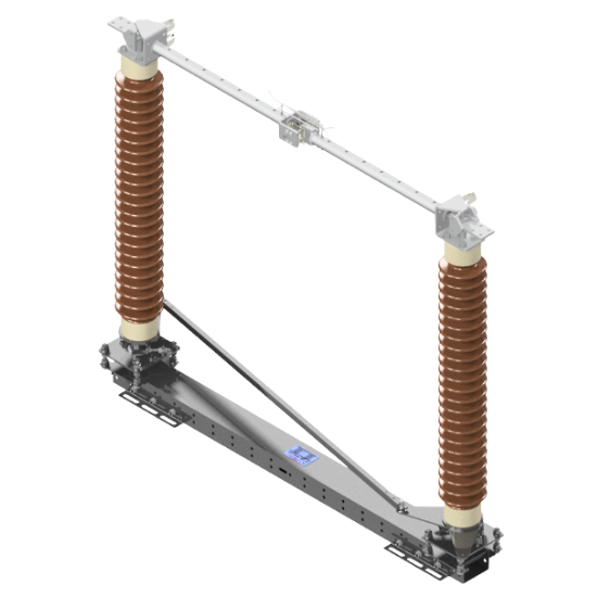 Seccionador de Tres Columnas de Apertura Central Tubular